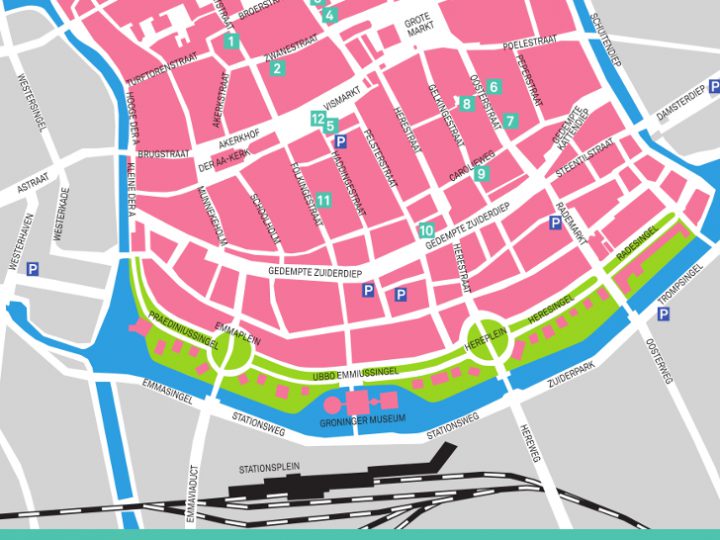 Route voor Groningen ontwerpt